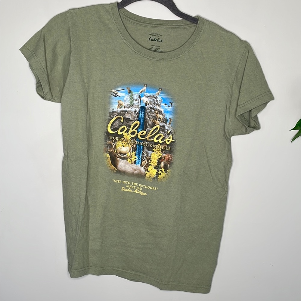 Cabela's Olive Graphic T-Shirt